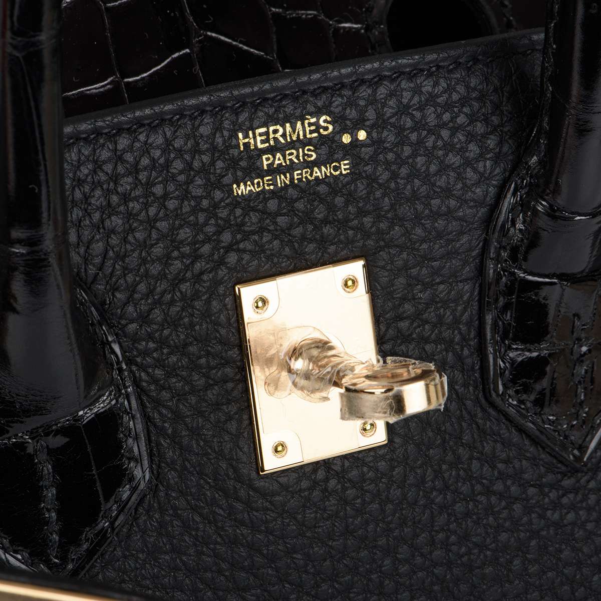 Hermès Birkin 25 Noir (Black) Touch Novillo Alligator Mississippi Liss —  The French Hunter